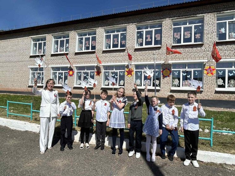 Акция "Голубь мира".
